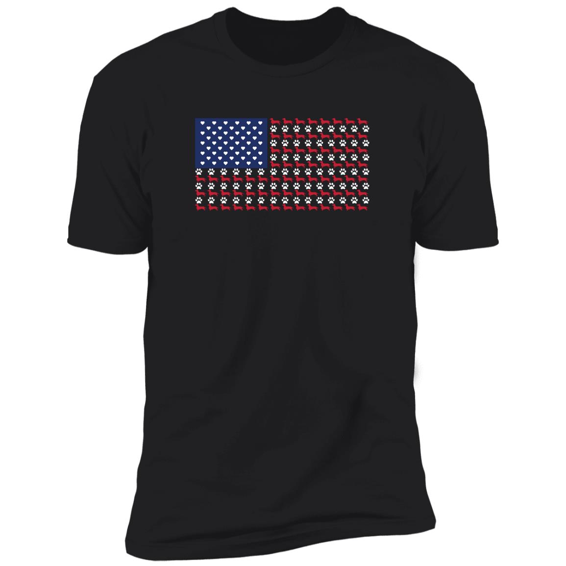 Dachshund American Flag T-Shirts