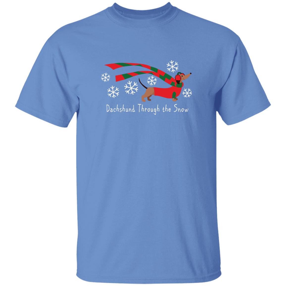 Dachshund Through The Snow T-Shirts