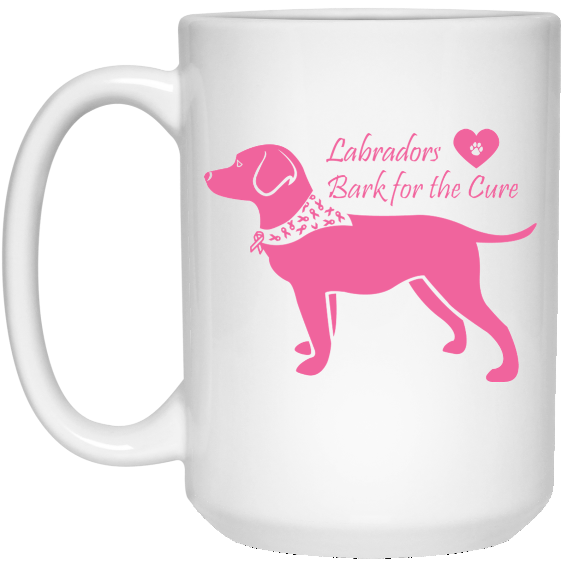 Labradors Bark For The Cure Mugs Fundraiser