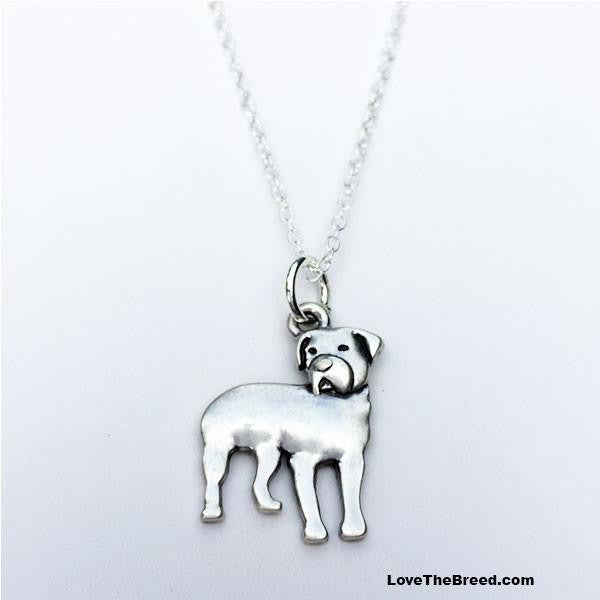 Rottweiler Charm Necklace