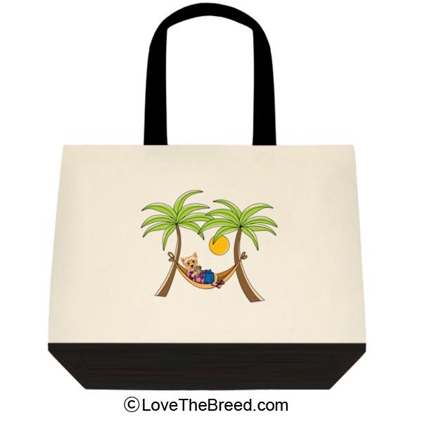 Yorkshire Terrier in Hammock Extra Large Tote