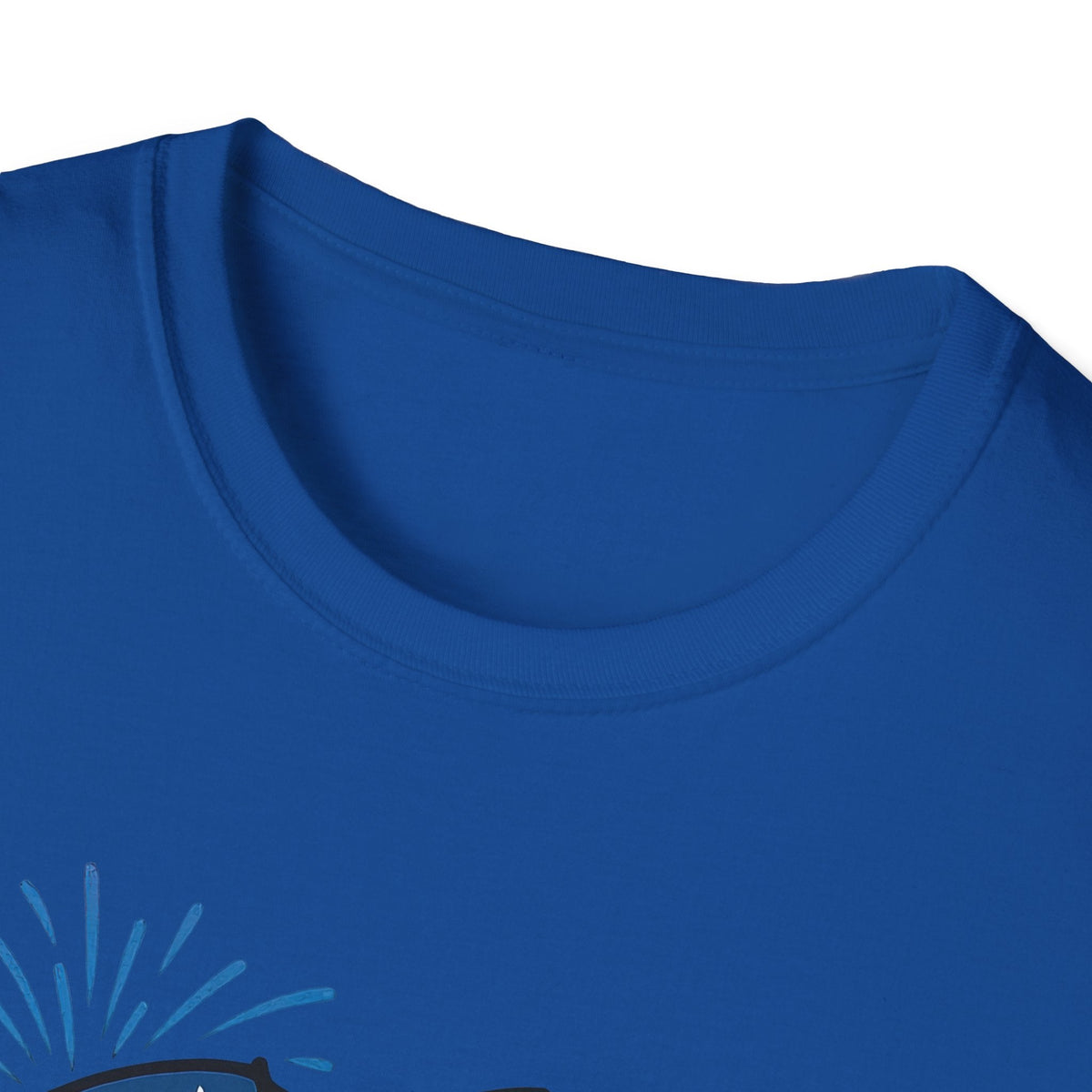 Printify T-Shirt Patriotic Dog Celebrate Independence Unisex Softstyle T-Shirt