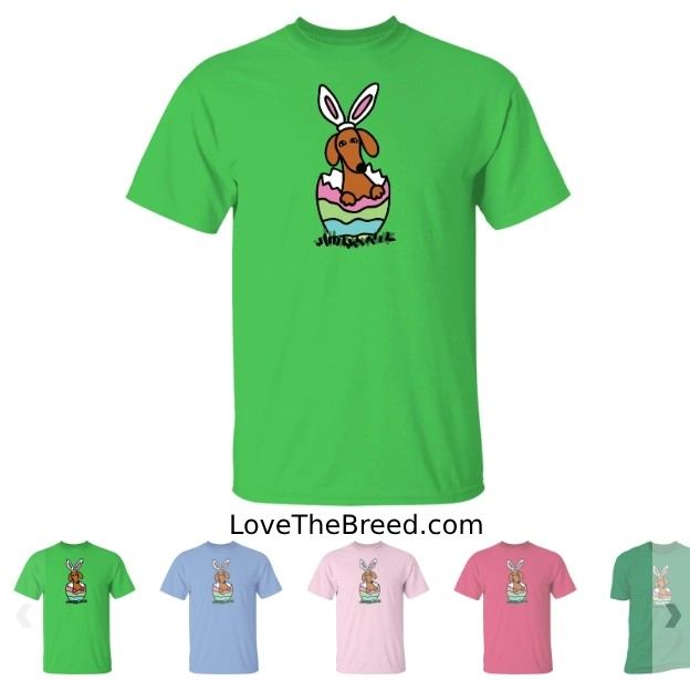 Dachshund Easter Egg Hatch T-shirts