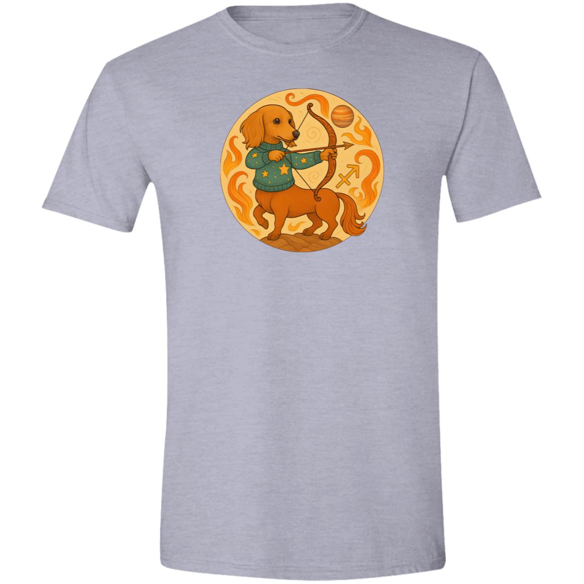 CustomCat T-Shirts Sport Grey / S Sagittarius Dachshund Zodiac T-Shirt