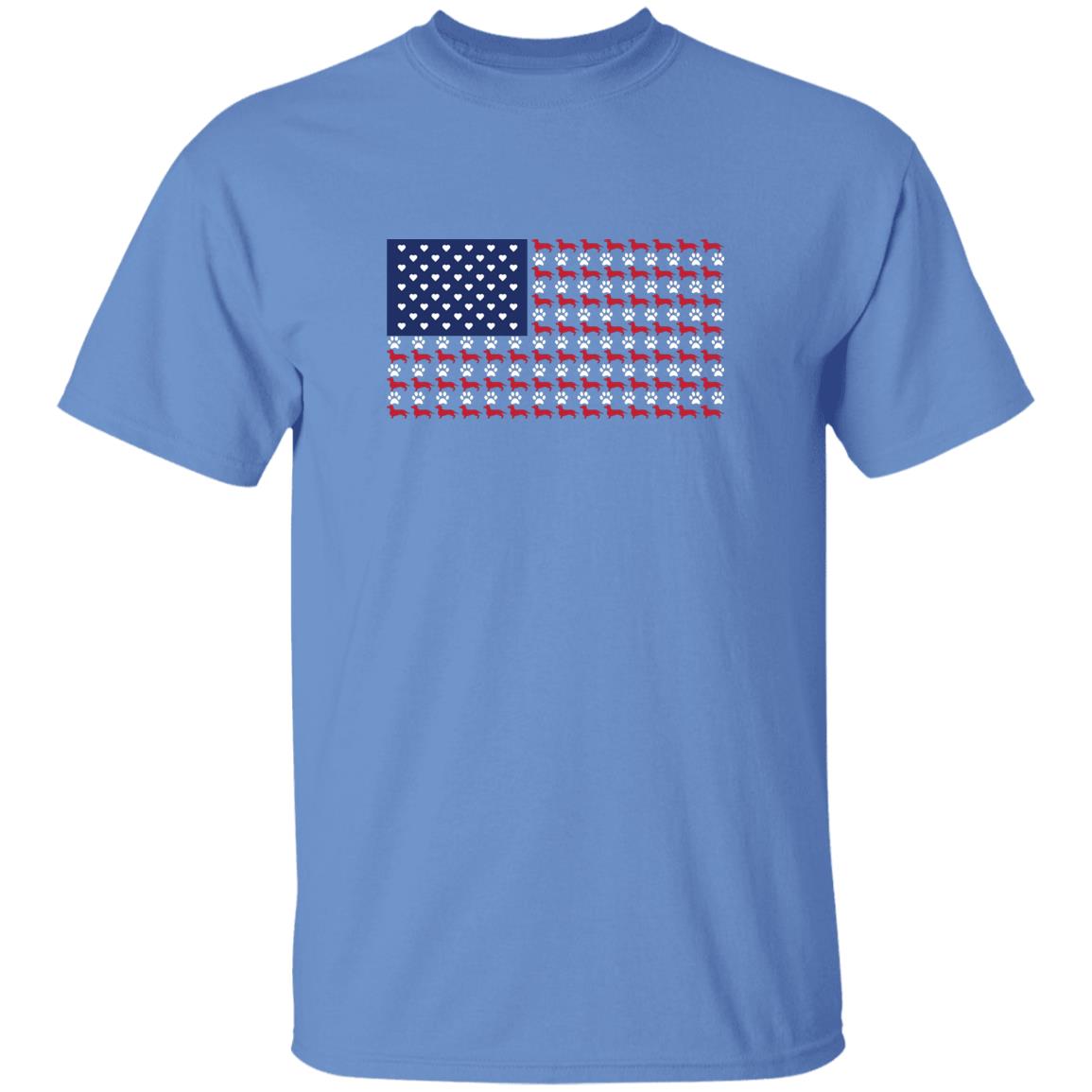 Dachshund American Flag T-Shirts