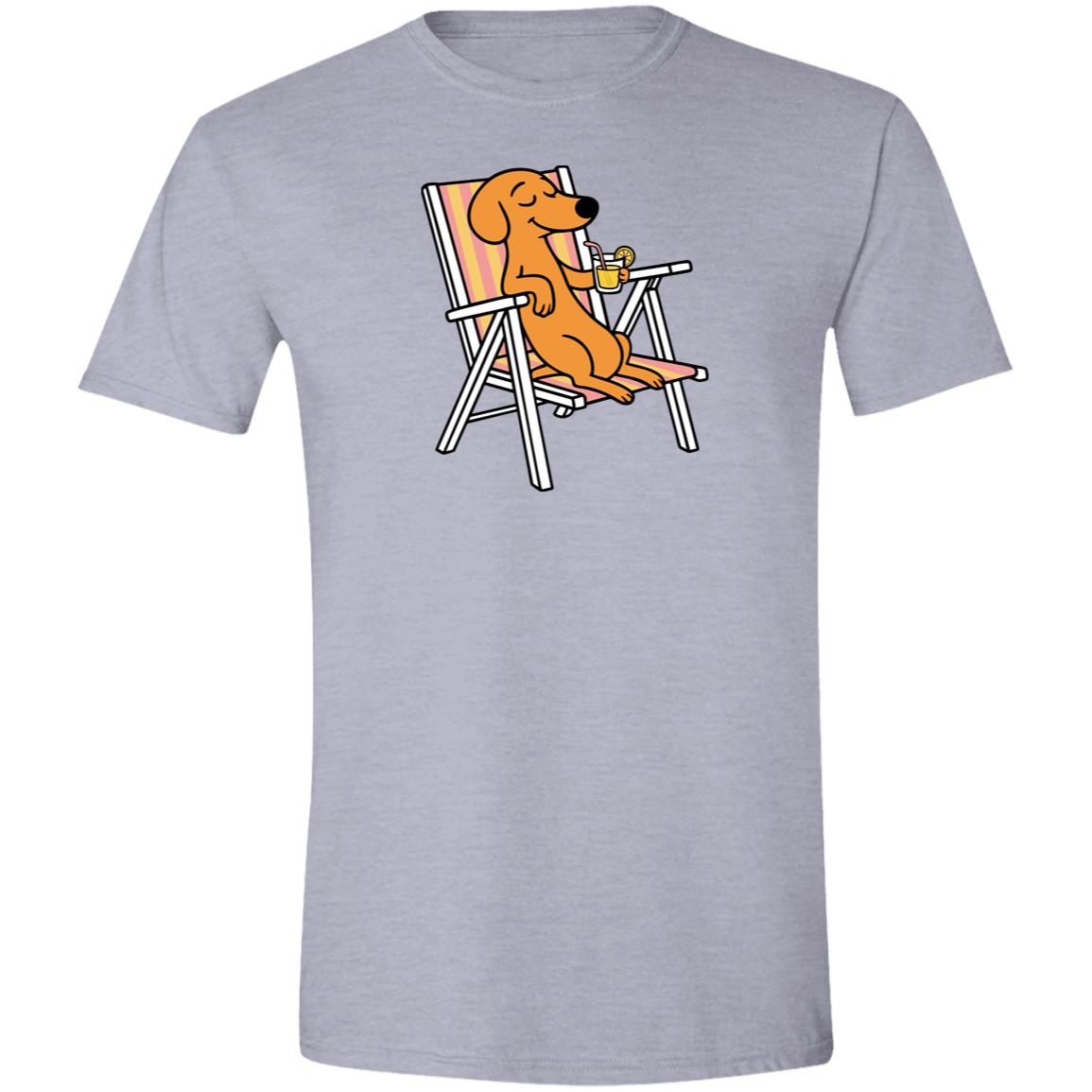 CustomCat T-Shirts Sport Grey / S Dachshund Paws & Relax T-Shirt