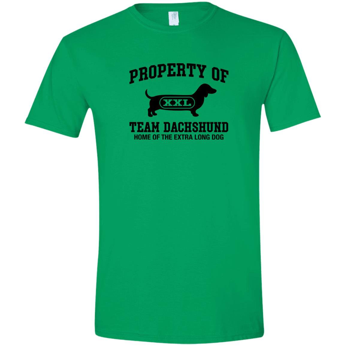 CustomCat Apparel Irish Green / S Team Dachshund T-Shirt