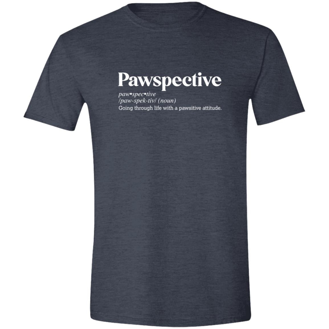 CustomCat T-Shirts Heather Navy / S Pawspective Definition – Funny Dog Dictionary T-Shirt Collection