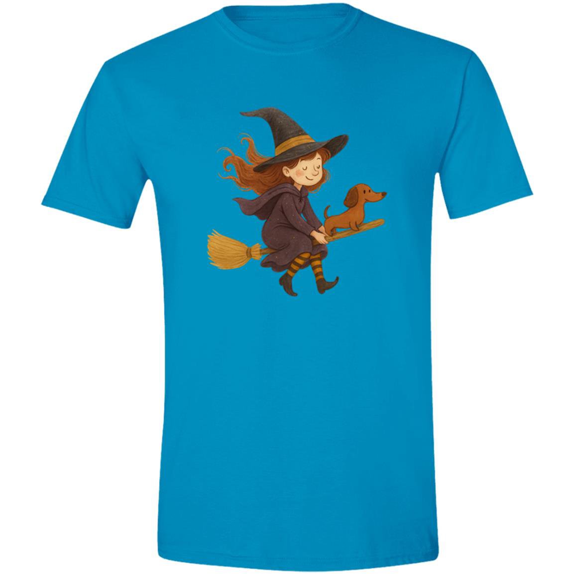 CustomCat T-Shirts Sapphire / S Witchie Weenie Ride T-Shirt