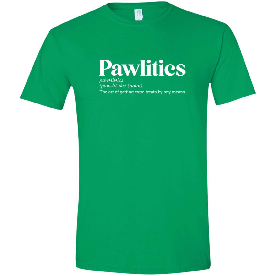 CustomCat T-Shirts Irish Green / S Pawlitics Definition – Funny Dog Dictionary T-Shirt Collection