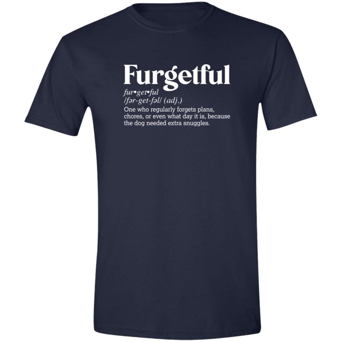 CustomCat T-Shirts Navy / S Furgetful Definition – Funny Dog Dictionary T-Shirt Collection Success