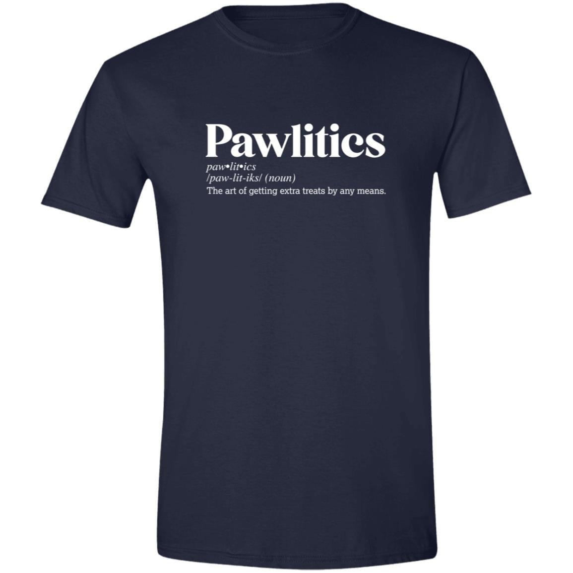 CustomCat T-Shirts Navy / S Pawlitics Definition – Funny Dog Dictionary T-Shirt Collection