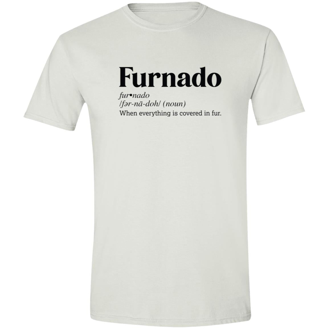 CustomCat T-Shirts White / S Furnado Definition – Funny Dog Dictionary T-Shirt Collection