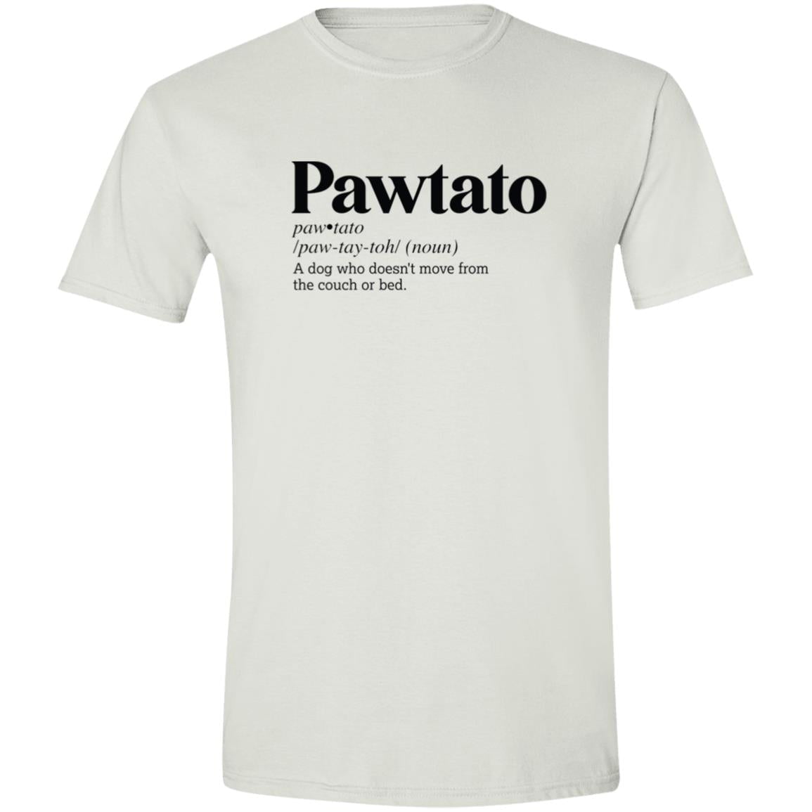 CustomCat T-Shirts Black / S Pawtato Definition – Funny Dog Dictionary T-Shirt Collection