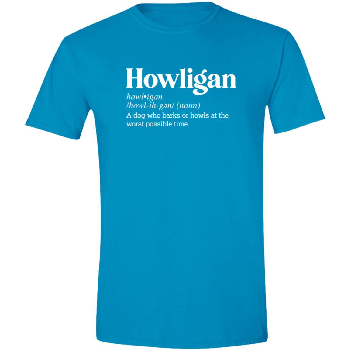 CustomCat T-Shirts Sapphire / S Howligan Definition – Funny Dog Dictionary T-Shirt Collection