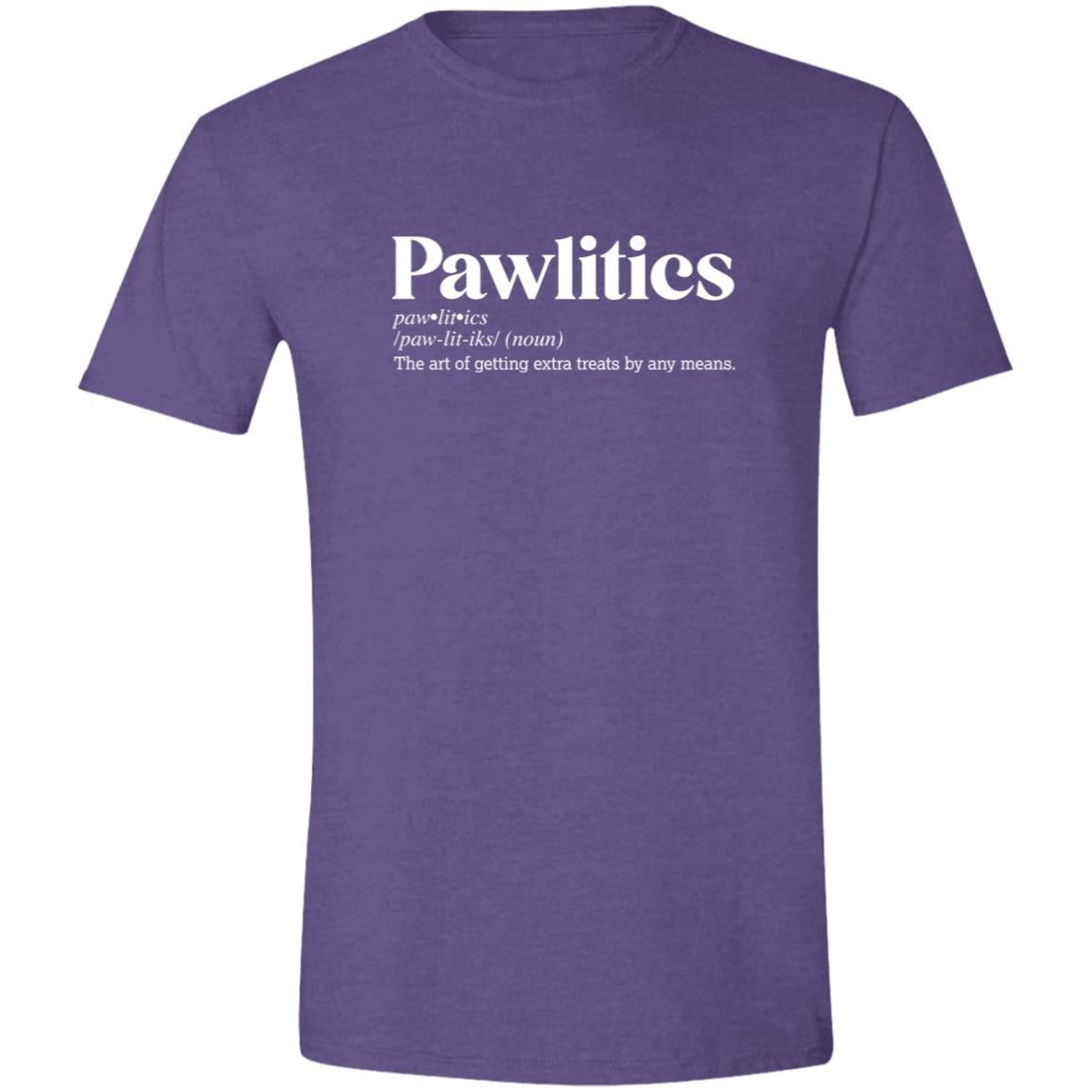 CustomCat T-Shirts Heather Purple / S Pawlitics Definition – Funny Dog Dictionary T-Shirt Collection