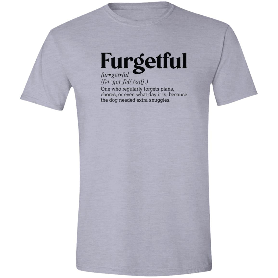 CustomCat T-Shirts Sport Grey / S Furgetful Definition – Funny Dog Dictionary T-Shirt Collection Success