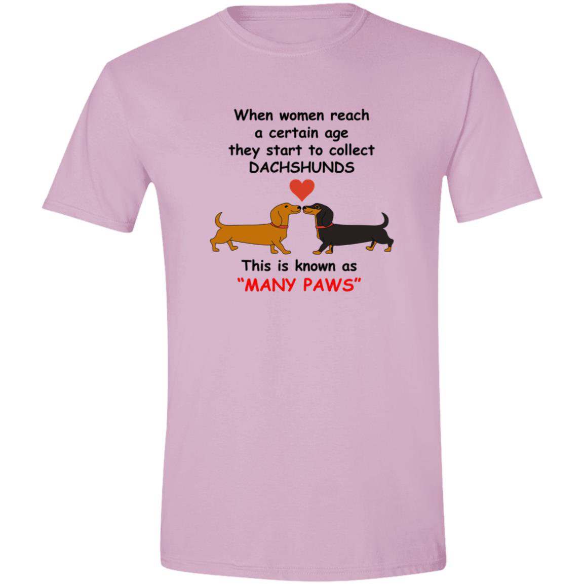 CustomCat T-Shirts Light Blue / X-Small Many Paws T-Shirt