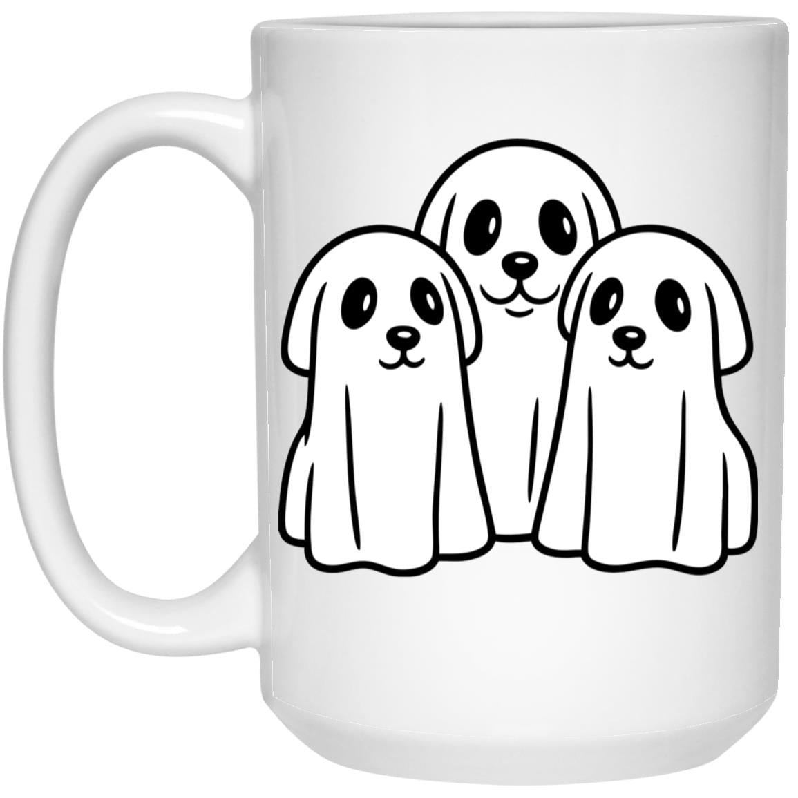 CustomCat Mugs 15oz White Mug The Howl-o-ween Pack  Mugs