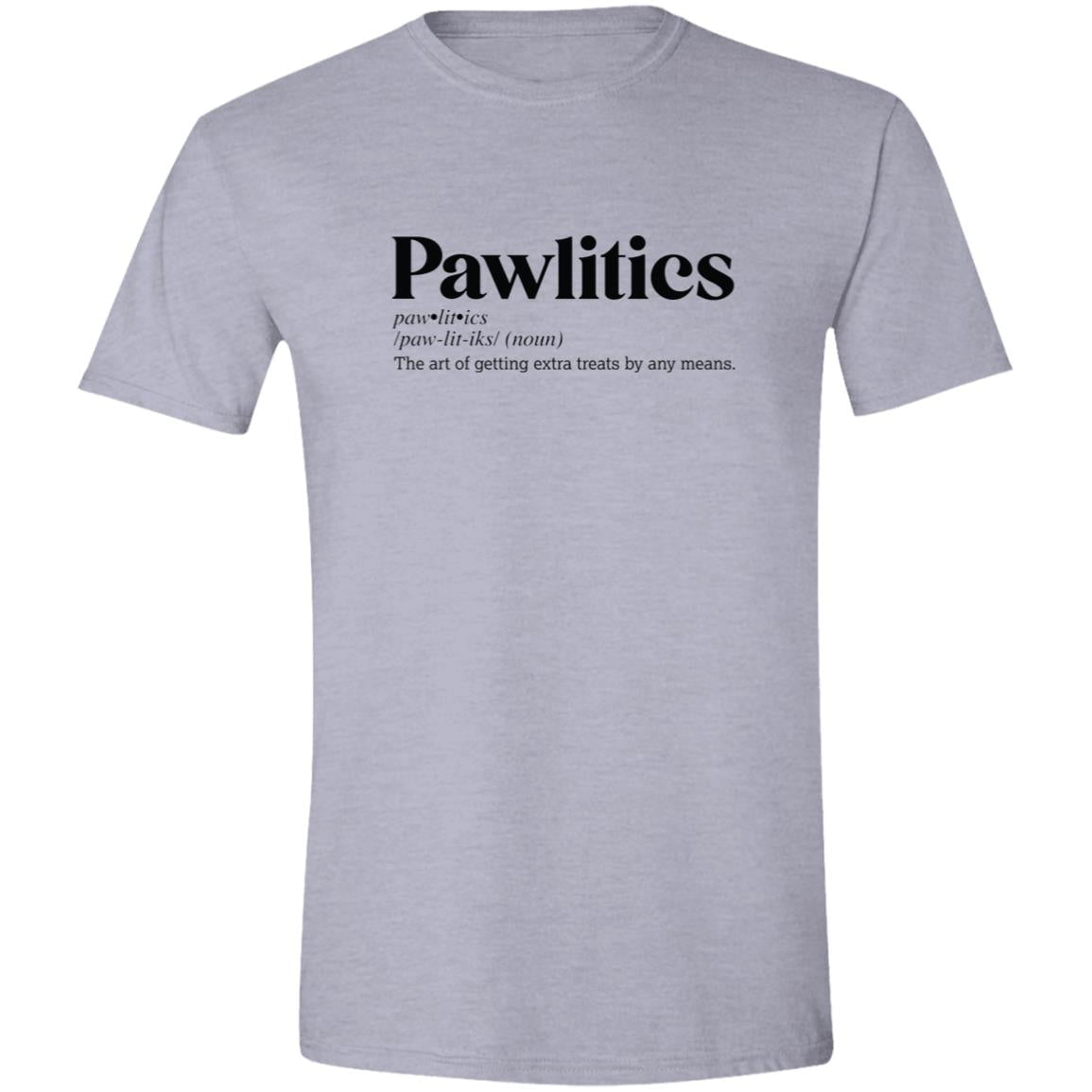 CustomCat T-Shirts Sport Grey / S Pawlitics Definition – Funny Dog Dictionary T-Shirt Collection