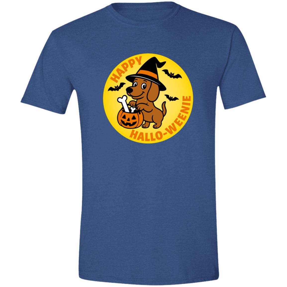 CustomCat T-Shirts Black / S Dachshund Halloweenie Short Hair Brown/Red T-Shirts