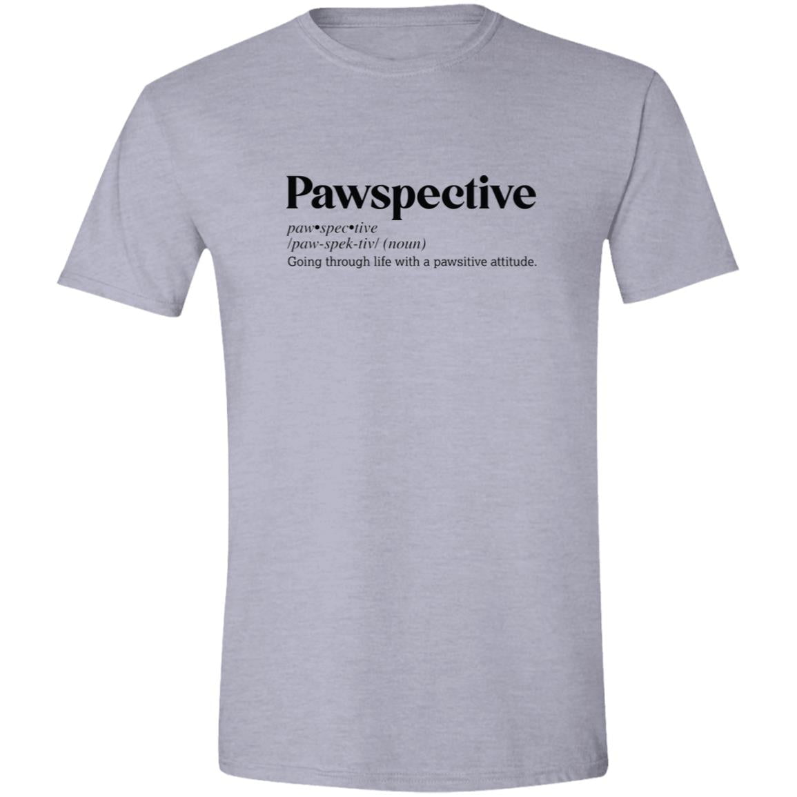 CustomCat T-Shirts Sport Grey / S Pawspective Definition – Funny Dog Dictionary T-Shirt Collection