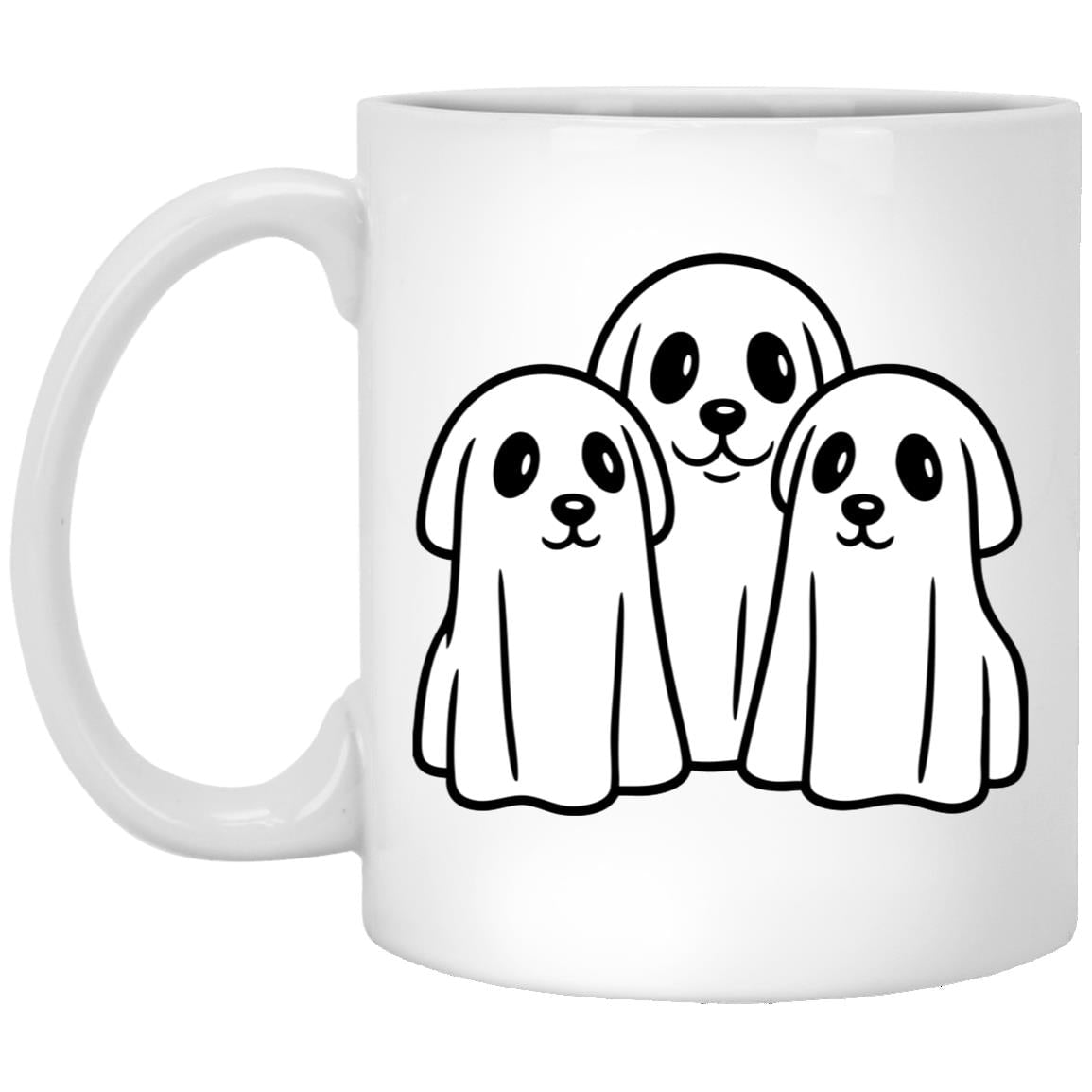 CustomCat Mugs 11oz White Mug The Howl-o-ween Pack  Mugs