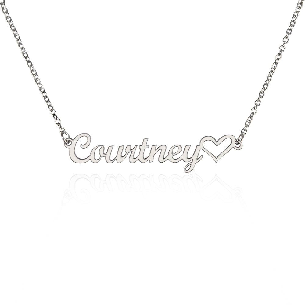 Name Heart Personalized Necklace