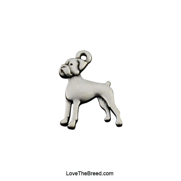 LoveTheBreed.com necklace Boxer Charm Necklace