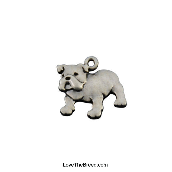 Bulldog Best Friend Love Charm Bracelet
