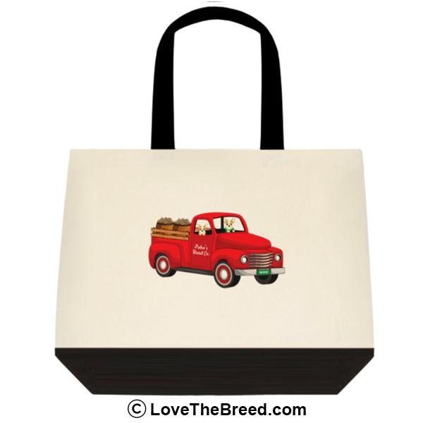Chihuahua Biscuit Truck Extra Large Tote