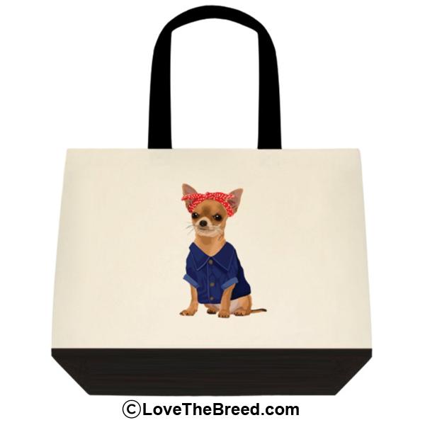 Rosie the riveter tote bag deals
