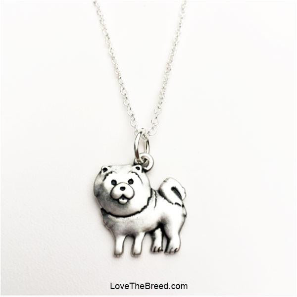 LoveTheBreed.com necklace Chow Chow Charm Necklace