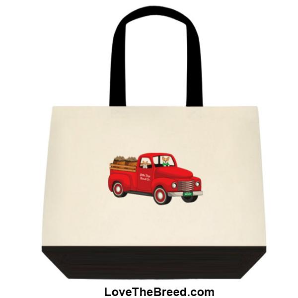 Corgi Biscuit Truck Extra Large Tote