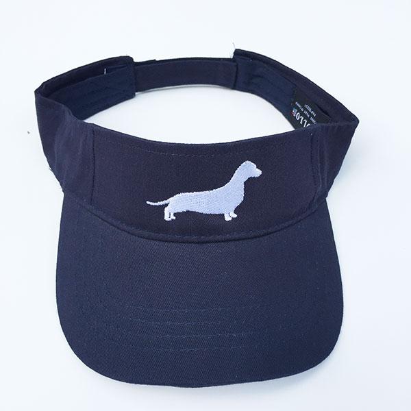 Philadelphia Rapid Transit Hats Blue Dachshund Embroidered Visors adjustable fit all adults women men