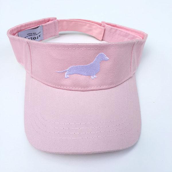 Philadelphia Rapid Transit Hats Pink Dachshund Embroidered Visors adjustable fit all adults women men