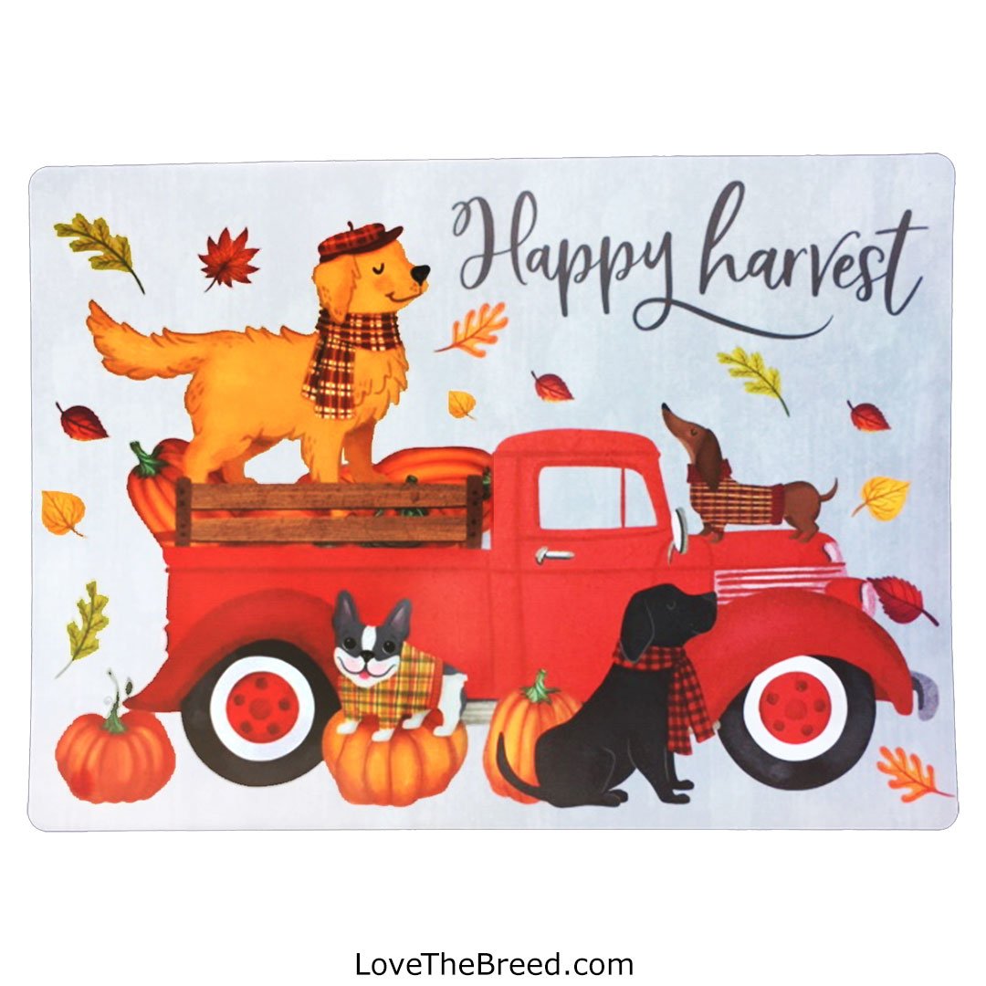 Dachshund and Friends Gather Together Placemat