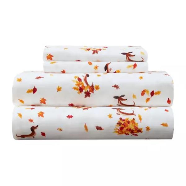 Dachshund Fall Print Sheet Set PRE-ORDER