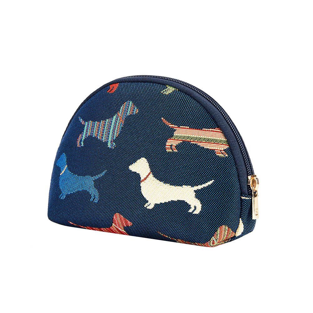 SignareUSA - Tundra Toiletry Cosmetics Bag Dachshund Tapestry Cosmetic Make Up Bag PRE-ORDER