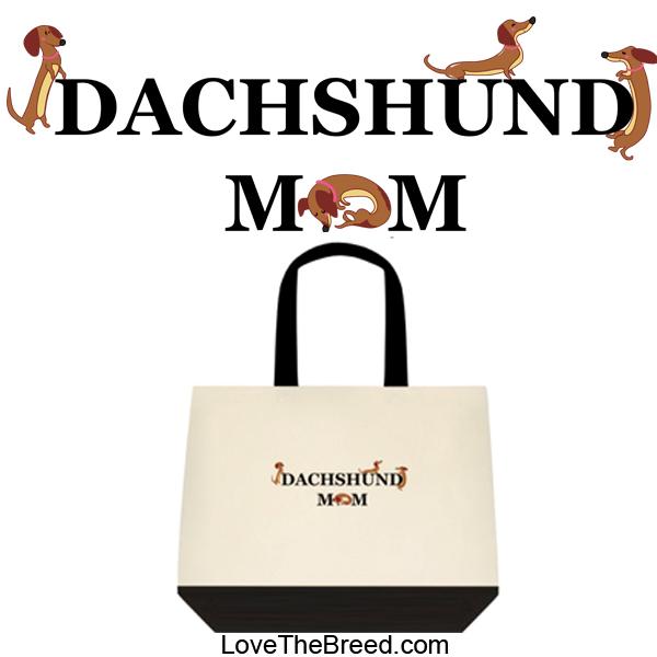 Dachshund Mom Extra Large Tote