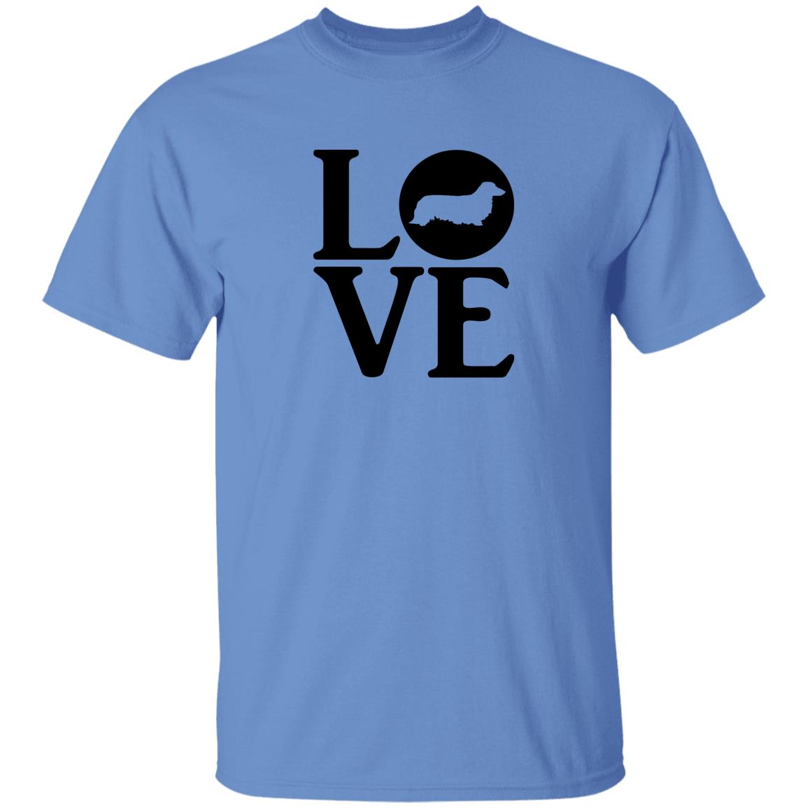 Dachshund LOVE Long Hair T-Shirts