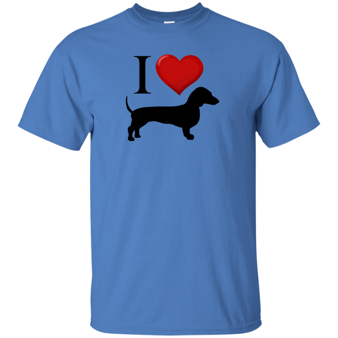 I Love Dachshunds Heart Shirts