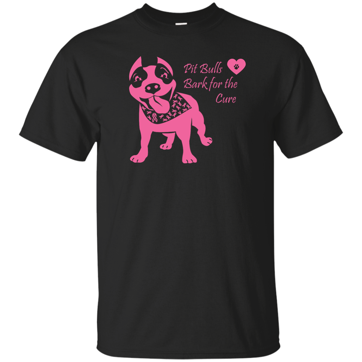 Pit Bulls Bark for the Cure Shirts