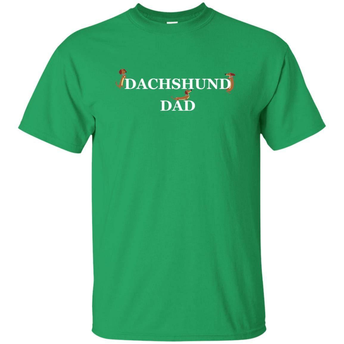 Dachshund Brown Dad Dark Shirts