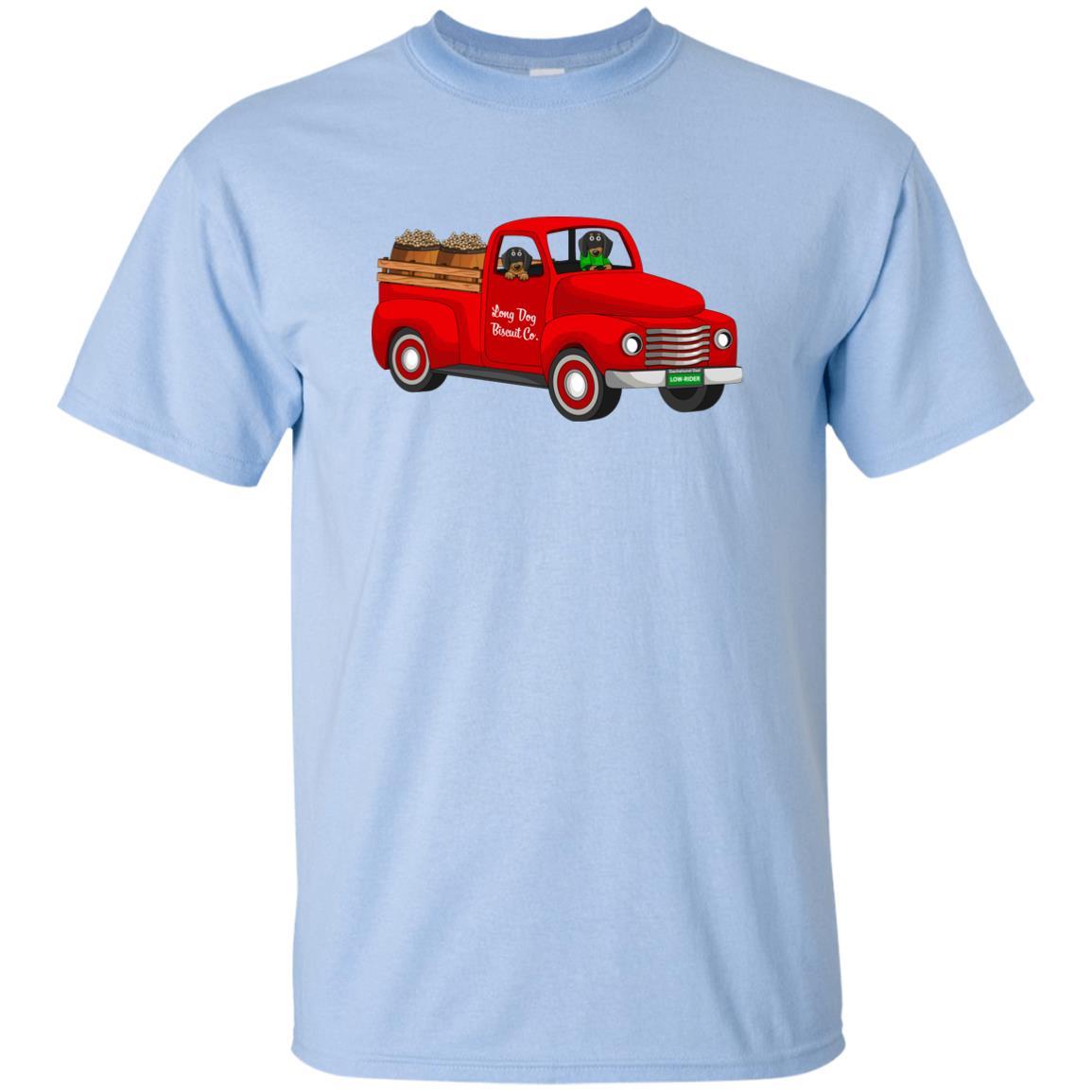 Dachshunds Biscuit Truck Black and Tan Dogs Shirts