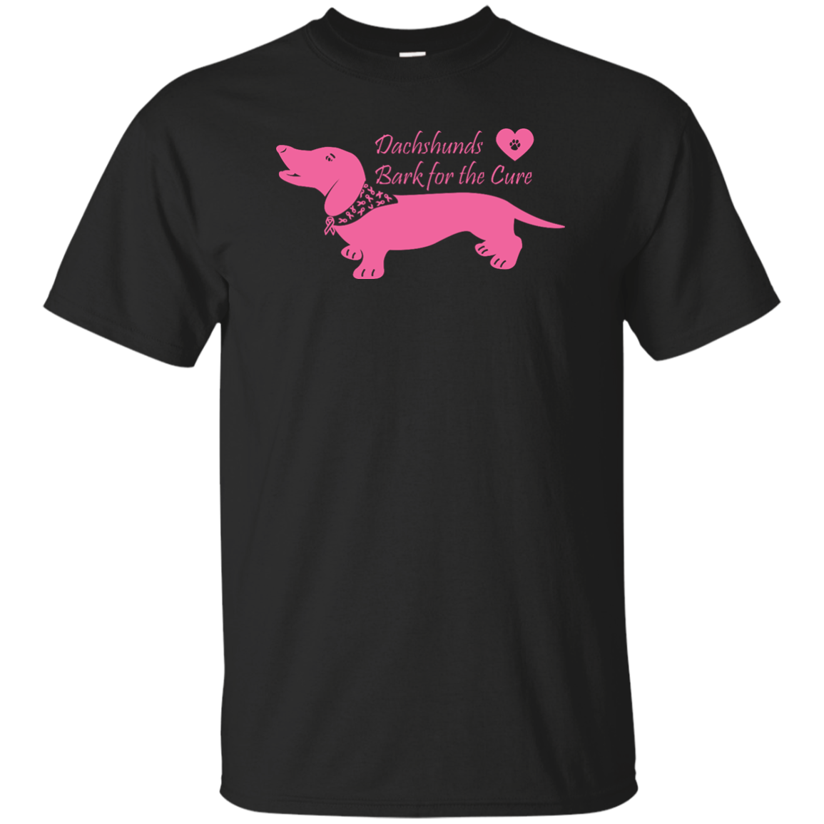 Dachshunds Bark for the Cure Shirts