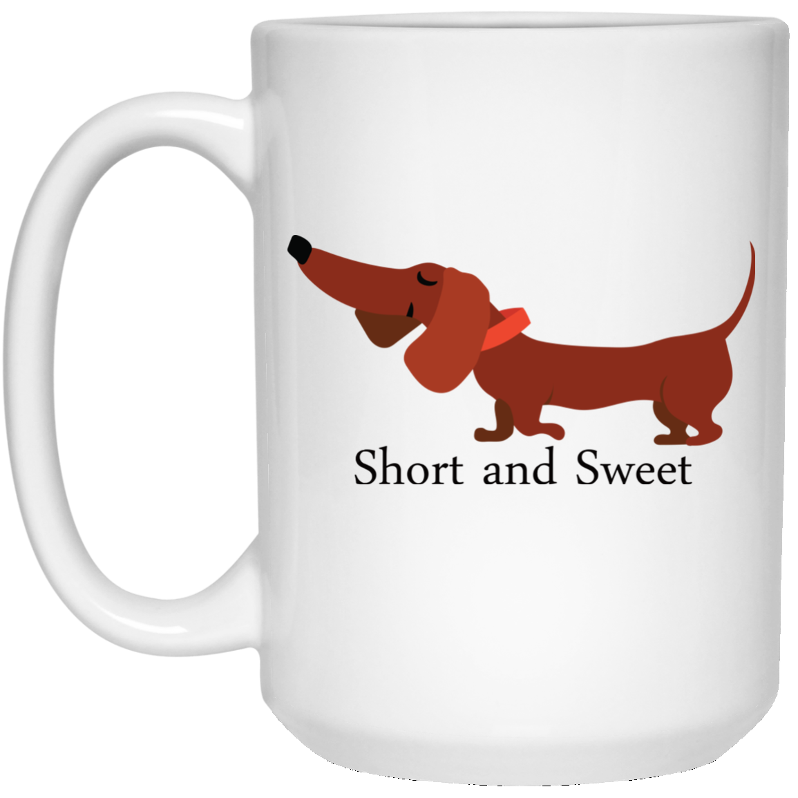 Dachshund Short and Sweet Mugs