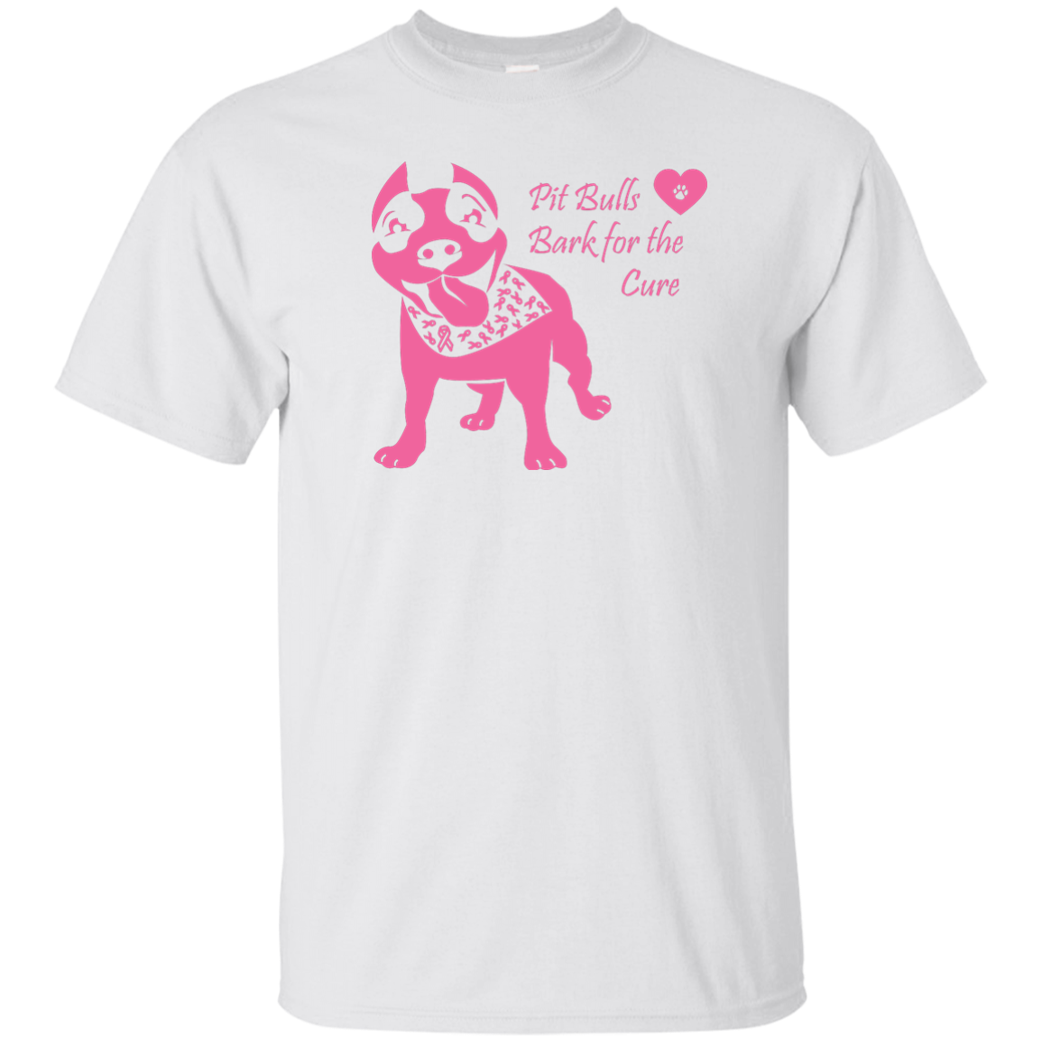 Pit Bulls Bark for the Cure Shirts