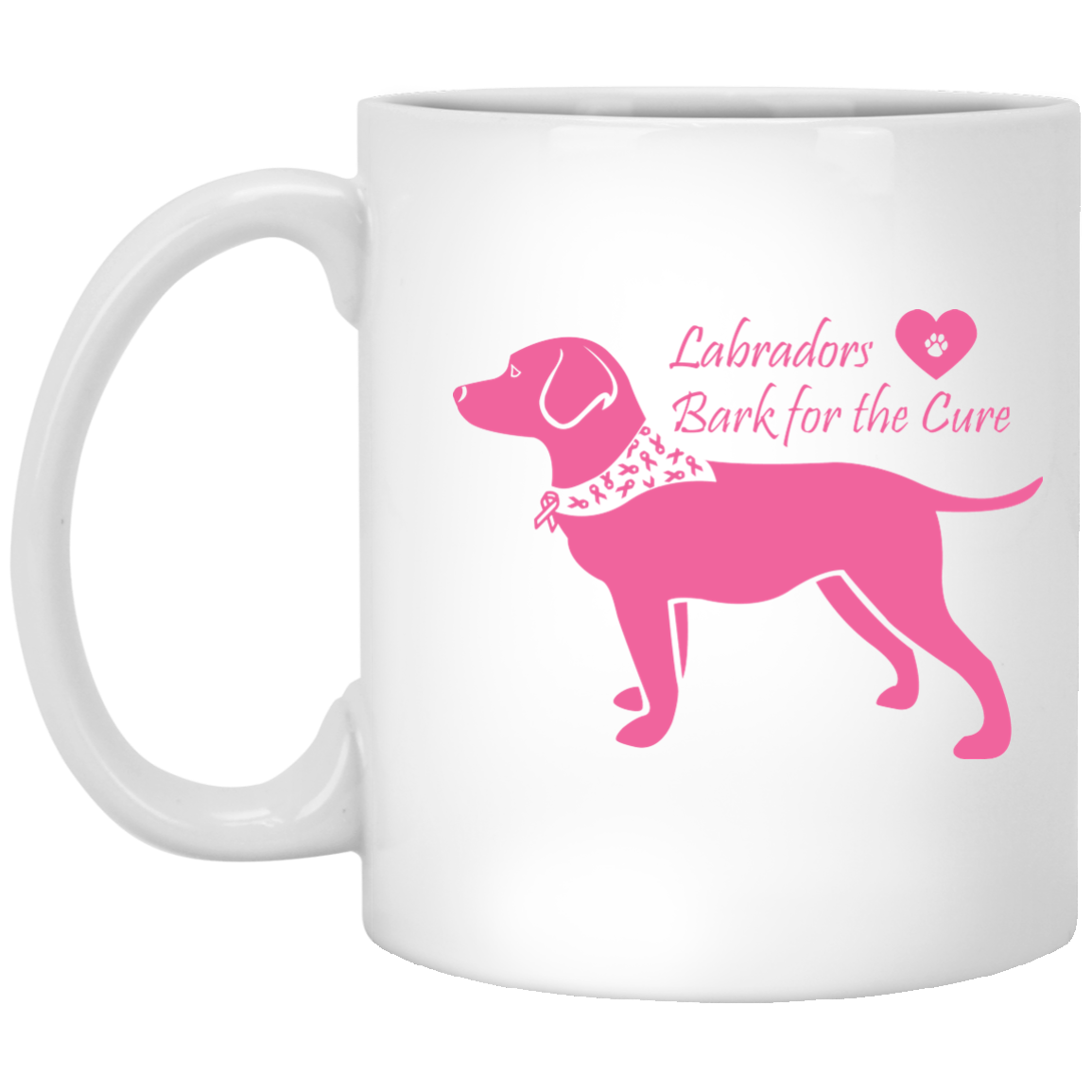 Labradors Bark For The Cure Mugs Fundraiser