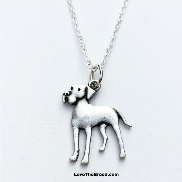 Great Dane Charm Necklace